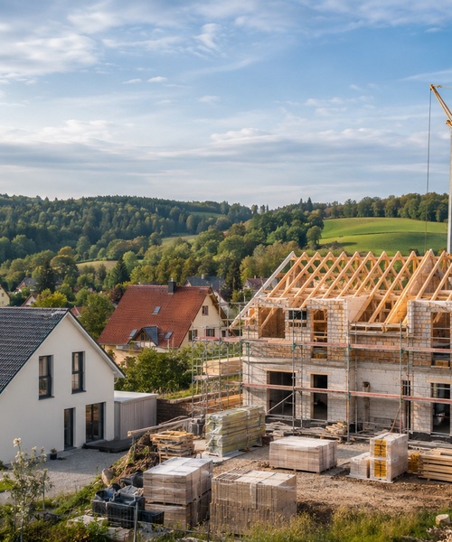 Baugenehmigungen 2026: Stärkster Anstieg seit 2016 – was das für Bauherren und Käufer im Westerwald bedeutet